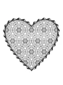 Valentijn hart kleurplaat 22